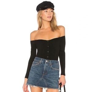 PrivacyPlease Hartford black bodysuit